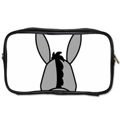 Donkey Ass Funny Nice Cute Floppy Toiletries Bag (one Side) by Sarkoni