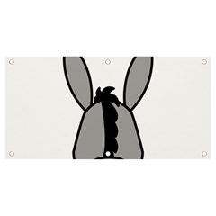 Donkey Ass Funny Nice Cute Floppy Banner And Sign 4  X 2  by Sarkoni