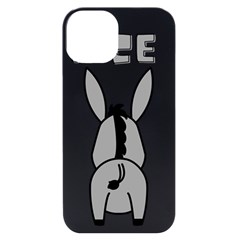 Donkey Ass Funny Nice Cute Floppy Iphone 14 Black Uv Print Case by Sarkoni