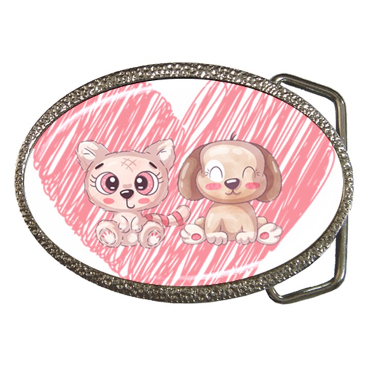 Paw Dog Pet Puppy Canine Cute Belt Buckles