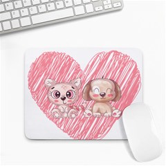 Cat Kitten Feline Pet Animal Cute Small Mousepad by Sarkoni