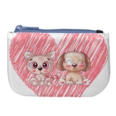 Paw Dog Pet Puppy Canine Cute Large Coin Purse by Sarkoni