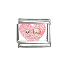 Cat Kitten Feline Pet Animal Cute Italian Charm (9mm) by Sarkoni