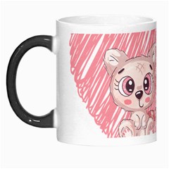 Cat Kitten Feline Pet Animal Cute Morph Mug by Sarkoni