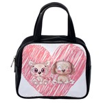 Cat Kitten Feline Pet Animal Cute Classic Handbag (One Side) Front