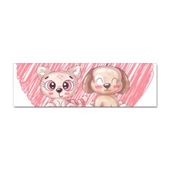 Dog Cat Animal Pet Heart Love Sticker Bumper (100 Pack) by Sarkoni