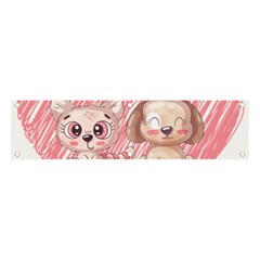 Paw Dog Pet Puppy Canine Cute Banner And Sign 4  X 1  by Sarkoni