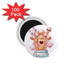 House Pet Animal Cute 1 75  Magnets (100 Pack)  by Sarkoni