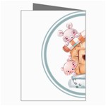 House Pet Animal Cute Greeting Card Right