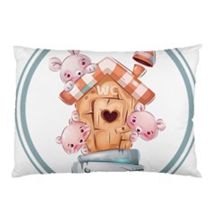 House Pet Animal Cute Pillow Case by Sarkoni