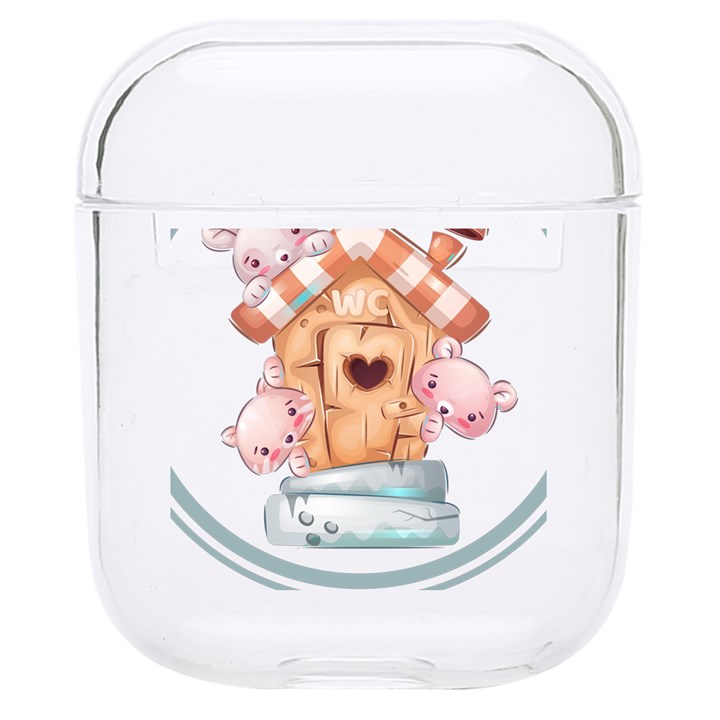 House Pet Animal Cute Hard PC AirPods 1/2 Case