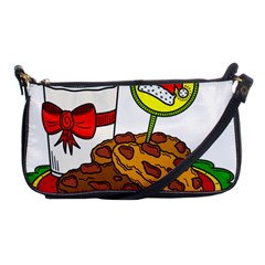 Milk Cookies Christmas Holidays Shoulder Clutch Bag by Sarkoni