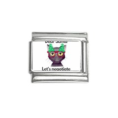 Cute Cat Glasses Christmas Tree Italian Charm (9mm) by Sarkoni