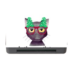 Cute Cat Glasses Christmas Tree Memory Card Reader With Cf by Sarkoni