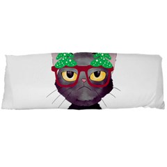 Cute Cat Glasses Christmas Tree Body Pillow Case Dakimakura (two Sides) by Sarkoni