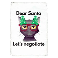 Cute Cat Glasses Christmas Tree Removable Flap Cover (l) by Sarkoni