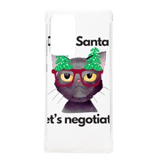 Cute Cat Glasses Christmas Tree Samsung Galaxy Note 20 Ultra Tpu Uv Case by Sarkoni