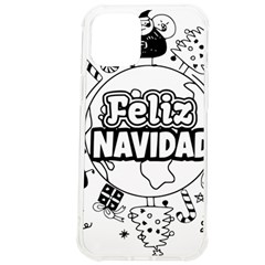 Christmas Santa Snow Happy Joy Iphone 12 Pro Max Tpu Uv Print Case by Sarkoni