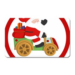 Christmas Santa Claus Magnet (rectangular) by Sarkoni