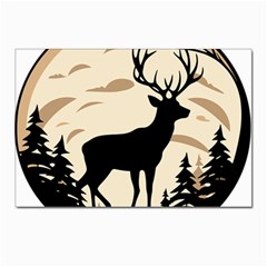 Deer Wildlife Postcard 4 x 6  (pkg Of 10)