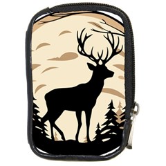 Deer Wildlife Compact Camera Leather Case by Sarkoni