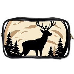 Deer Wildlife Toiletries Bag (two Sides)