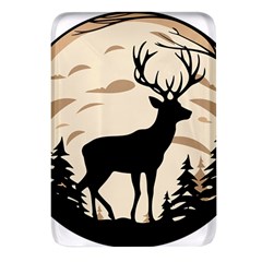 Deer Wildlife Rectangular Glass Fridge Magnet (4 Pack) by Sarkoni