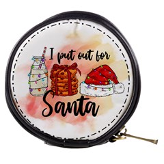 Santa Cookies Christmas Mini Makeup Bag by Sarkoni