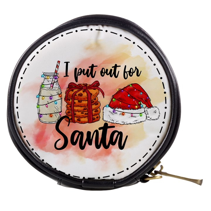 Santa Cookies Christmas Mini Makeup Bag