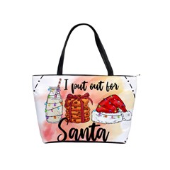 Santa Cookies Christmas Classic Shoulder Handbag by Sarkoni