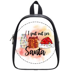 Santa Cookies Christmas School Bag (small) by Sarkoni