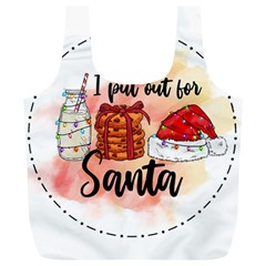 Santa Cookies Christmas Full Print Recycle Bag (xl) by Sarkoni