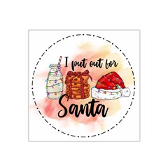 Santa Cookies Christmas Satin Bandana Scarf 22  X 22  by Sarkoni