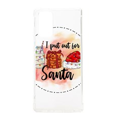 Santa Cookies Christmas Samsung Galaxy Note 20 Tpu Uv Case by Sarkoni