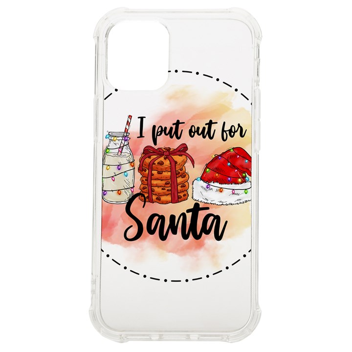 Santa Cookies Christmas iPhone 12 mini TPU UV Print Case	