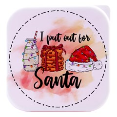 Santa Cookies Christmas Stacked Food Storage Container by Sarkoni