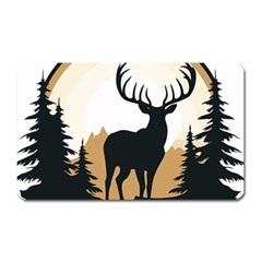 Deer Wildlife Nature Magnet (rectangular) by Sarkoni