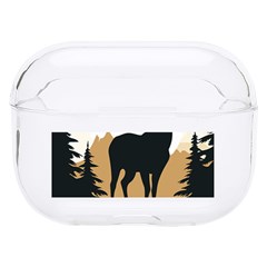 Deer Wildlife Nature Hard Pc Airpods Pro Case by Sarkoni