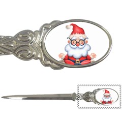 Santa Glasses Yoga Chill Vibe Letter Opener