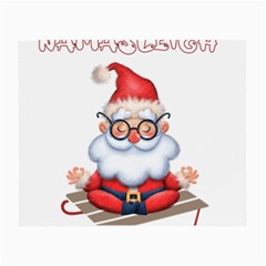 Santa Glasses Yoga Chill Vibe Small Glasses Cloth