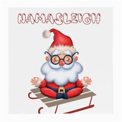 Santa Glasses Yoga Chill Vibe Medium Glasses Cloth