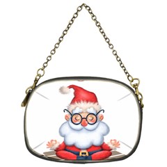 Santa Glasses Yoga Chill Vibe Chain Purse (one Side) by Sarkoni