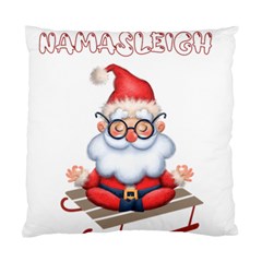 Santa Glasses Yoga Chill Vibe Standard Cushion Case (one Side)