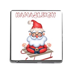 Santa Glasses Yoga Chill Vibe Memory Card Reader (square 5 Slot)