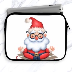 Santa Glasses Yoga Chill Vibe Apple Ipad 2/3/4 Zipper Cases