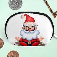 Santa Glasses Yoga Chill Vibe Accessory Pouch (medium)