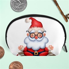 Santa Glasses Yoga Chill Vibe Accessory Pouch (large)