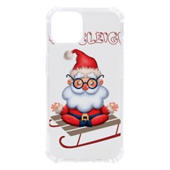 Santa Glasses Yoga Chill Vibe Iphone 13 Tpu Uv Print Case