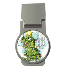 Dinosaur T-rex Dino Tyrannasaurus Money Clips (round)  by Sarkoni