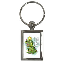 Dinosaur T-rex Dino Tyrannasaurus Key Chain (rectangle) by Sarkoni